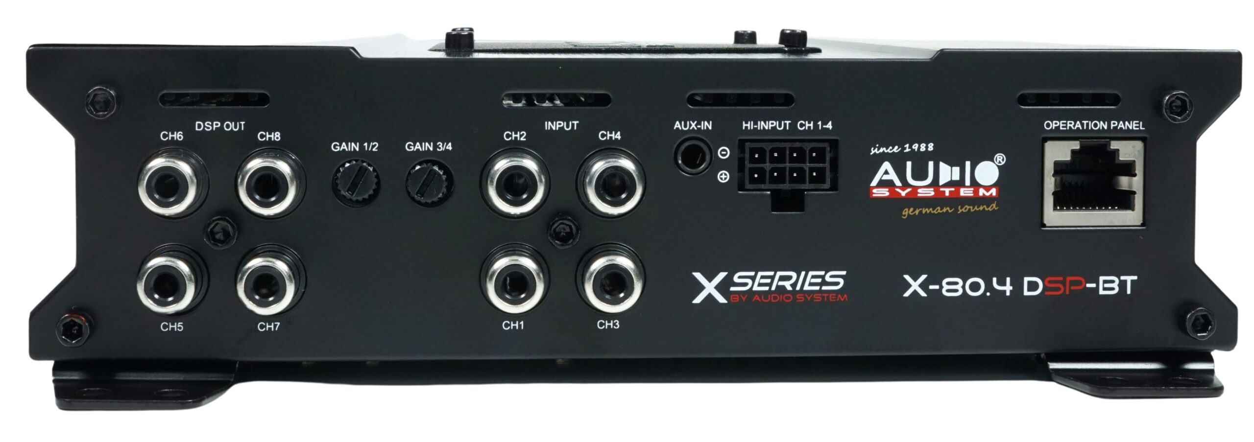AUDIO SYSTEM DSP-SERIES 4-kanaalsversterker (met 8-kanaals HIGH-POWER DSP en BT) - Afbeelding 3