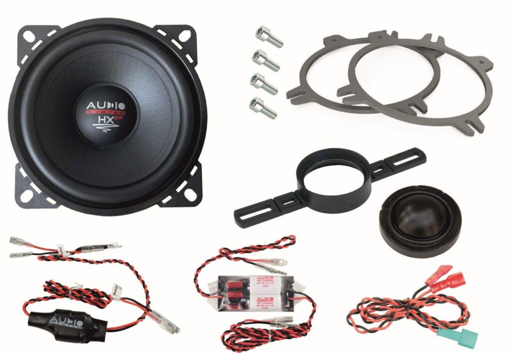 X--ion-SERIE 100 mm 2-Way Front / Rear Systeem. Voor alle E en F modellen van BMW.