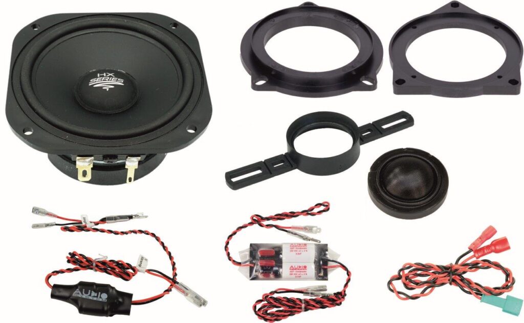 XFIT 80 SERIE 80 mm 2-Way Front / Rear Systeem. Voor alle E en F modellen van BMW