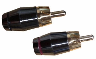 AUDIO SYSTEM HIGH-END RCA-stekker