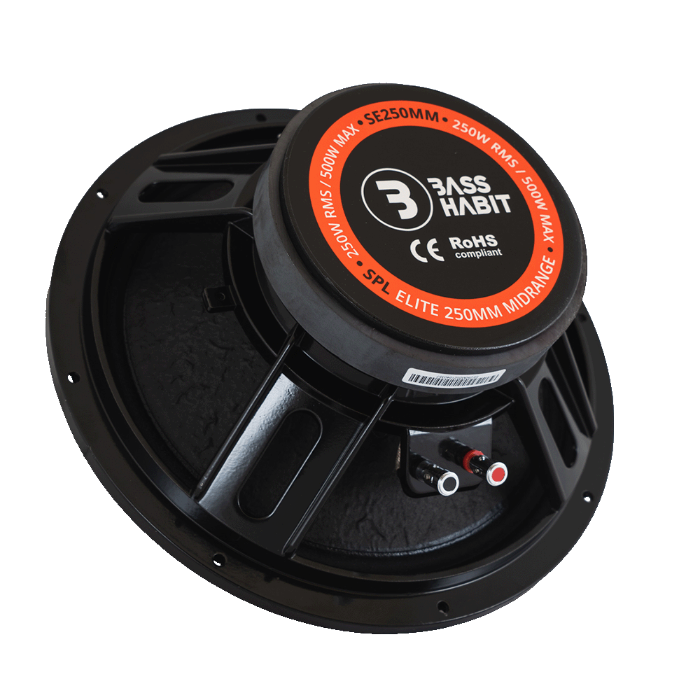 BASS HABIT SPL Elite 10" midrange 4ohm - Afbeelding 4
