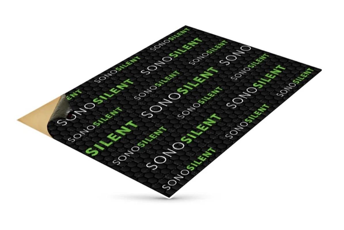 SONO SILENT SS-E18 – EXPERT alu-butyl dempingsmateriaal, 3,5 m² - Afbeelding 2