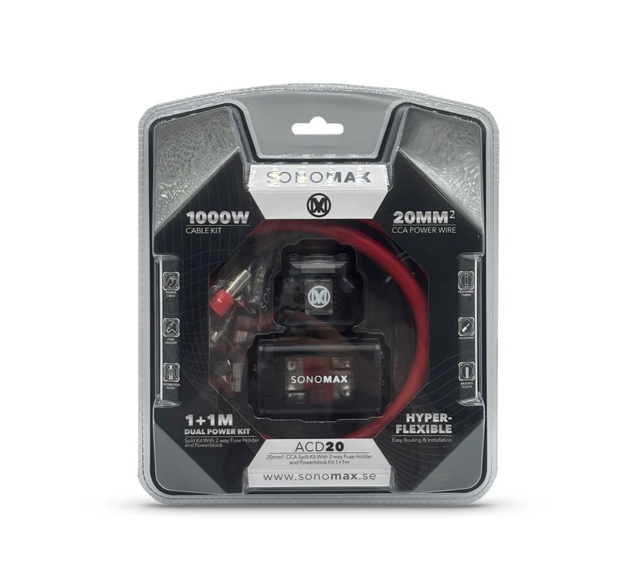 SONO MAX ACD20 – dual power kit, 20 mm²