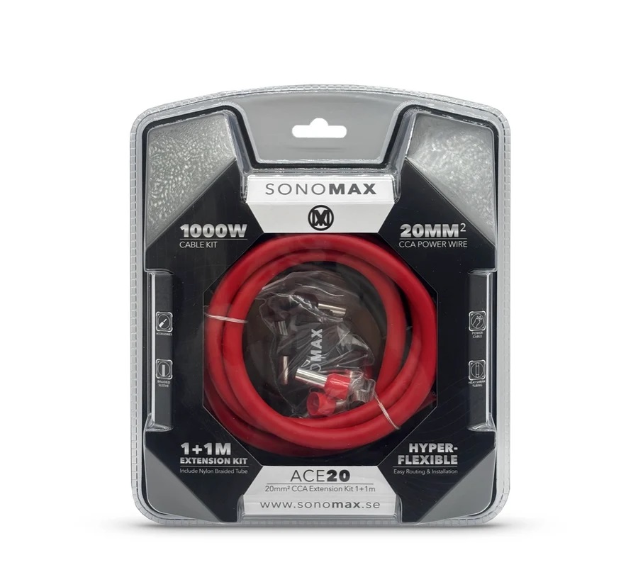 SONO MAX ACE20 – versterkeruitbreidingskit, 20 mm²