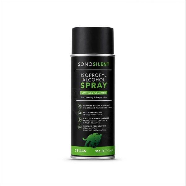 SONO SILENT SS-ACS – isopropylalcohol reinigingsspray, 500 ml