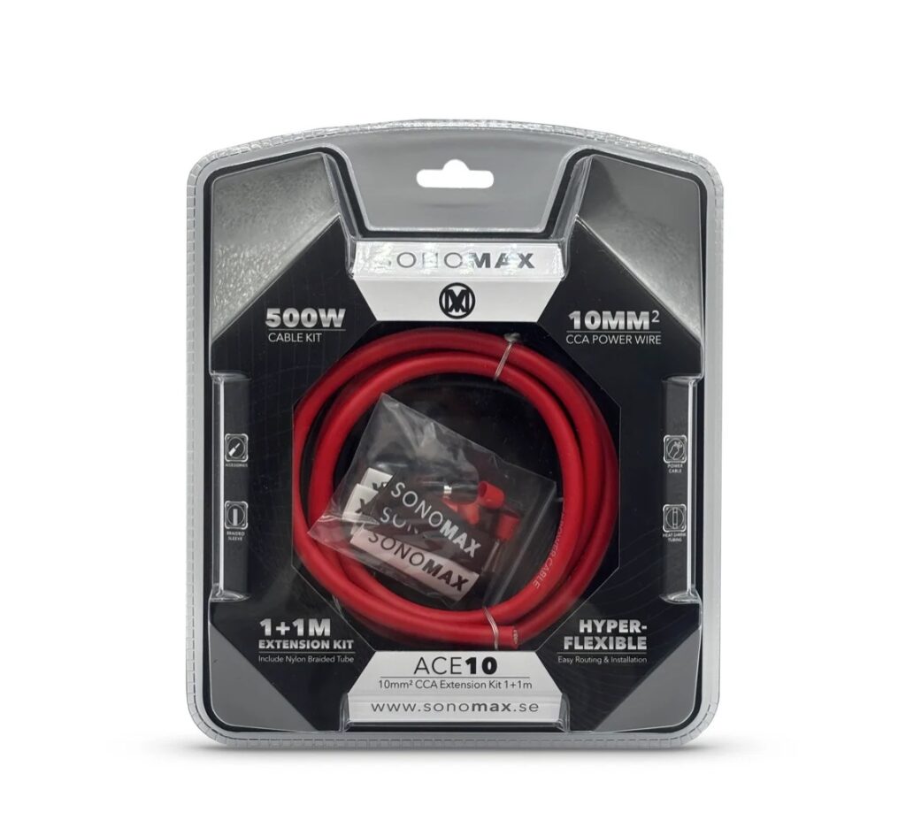 SONO MAX ACE10 – versterkeruitbreidingskit, 10 mm²